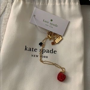 Kate Spade “Dashing Beauty” Apple necklace
